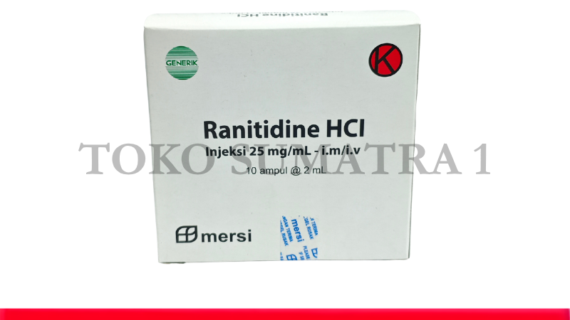 Ranitidine HCl 25 mg / ml